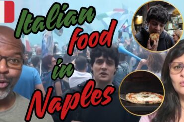 Americans React to Traditional food in NAPLES, ITALY