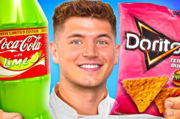 Tasting Rare Snacks And Drinks