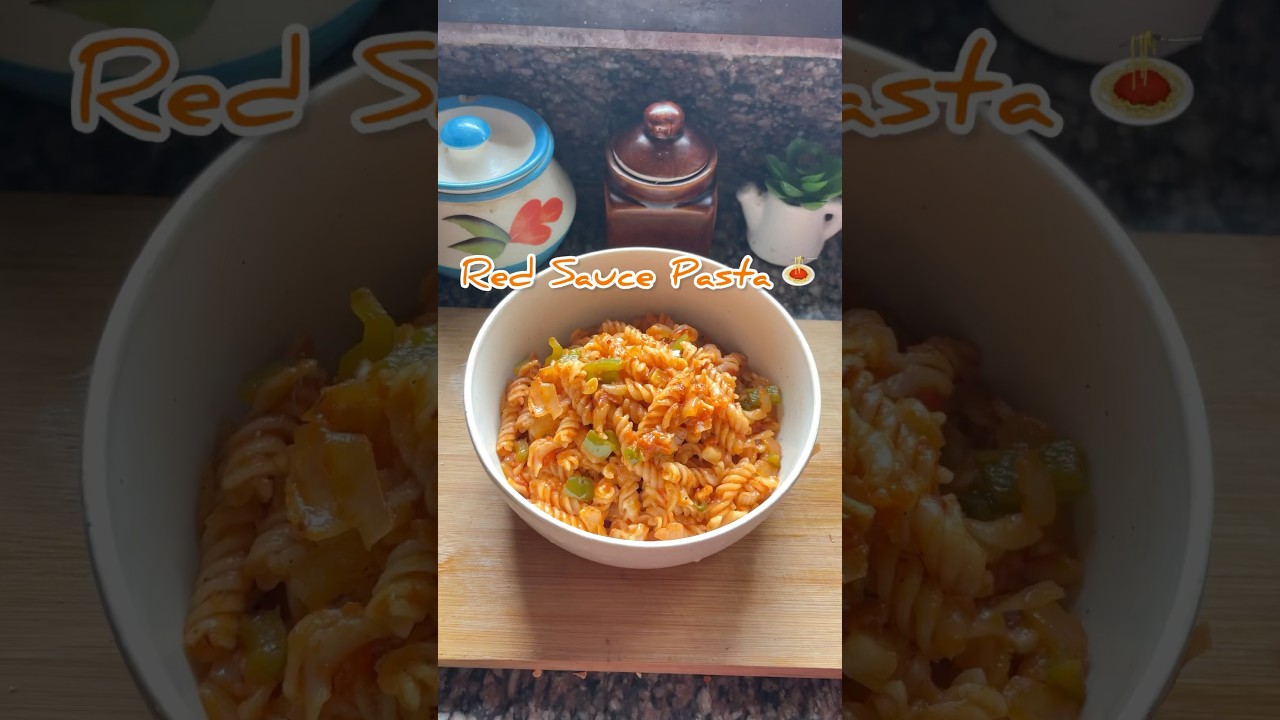Red Sauce Pasta #food #cooking #recipe #shorts Red Sauce Pasta #food #cooking #recipe #shorts