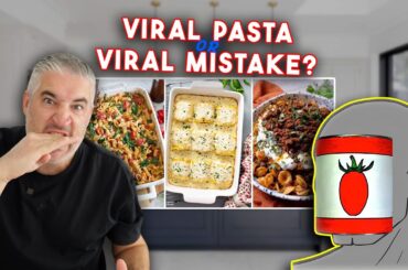 Vincenzo's Plate Reacts: Viral Pasta Recipes - The GOOD, The BAD, & The UGLY! @FutureCanoe