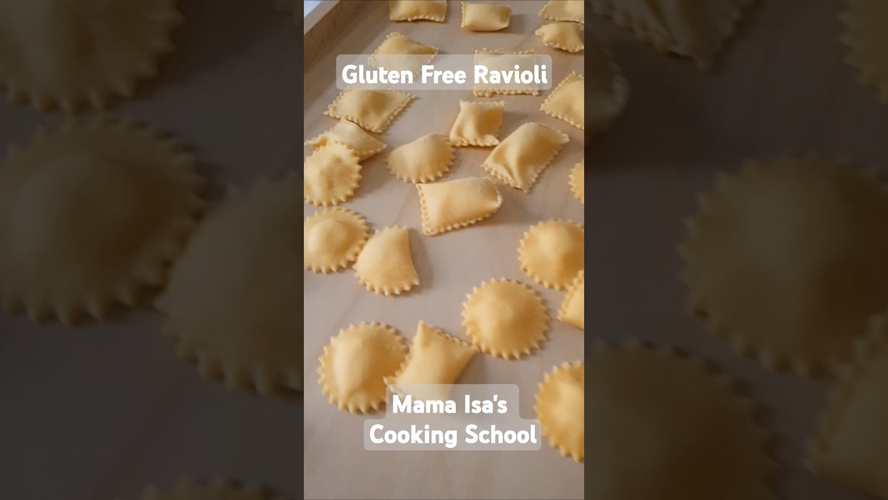Gluten Free Cooking Class in Italy – Ravioli Gluten Free Cooking Class in Italy - Ravioli