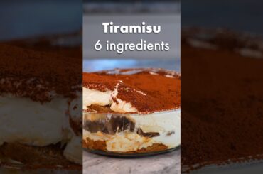 6-ingredients Tiramisu Recipe Anyone Can Make