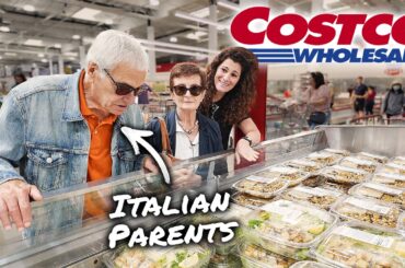 Italians Shop at COSTCO For the First Time