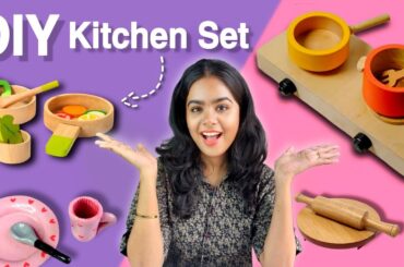12 Cute Kitchen Set DIY | Miniature Craft