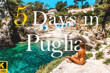 How to Spend 5 Days in PUGLIA Italy | Travel Itinerary
