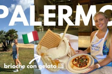 vlog: 6 DAYS IN PALERMO! sicily, mondello beach, *Towns of Italy COOKING CLASS* pizza + gelato!!