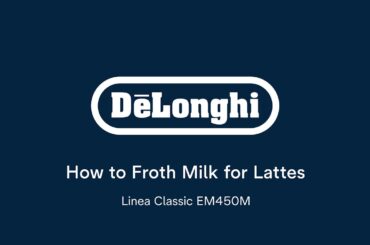 How to Froth Milk for Lattes - Linea Classic