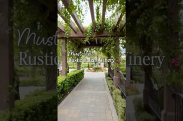 Rustic Italian-Inspired Winery in Temecula. Robert Renzoni Winery