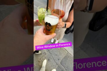 Wine Window in Florence #fyp #travel #italy #florence #firenze #europe