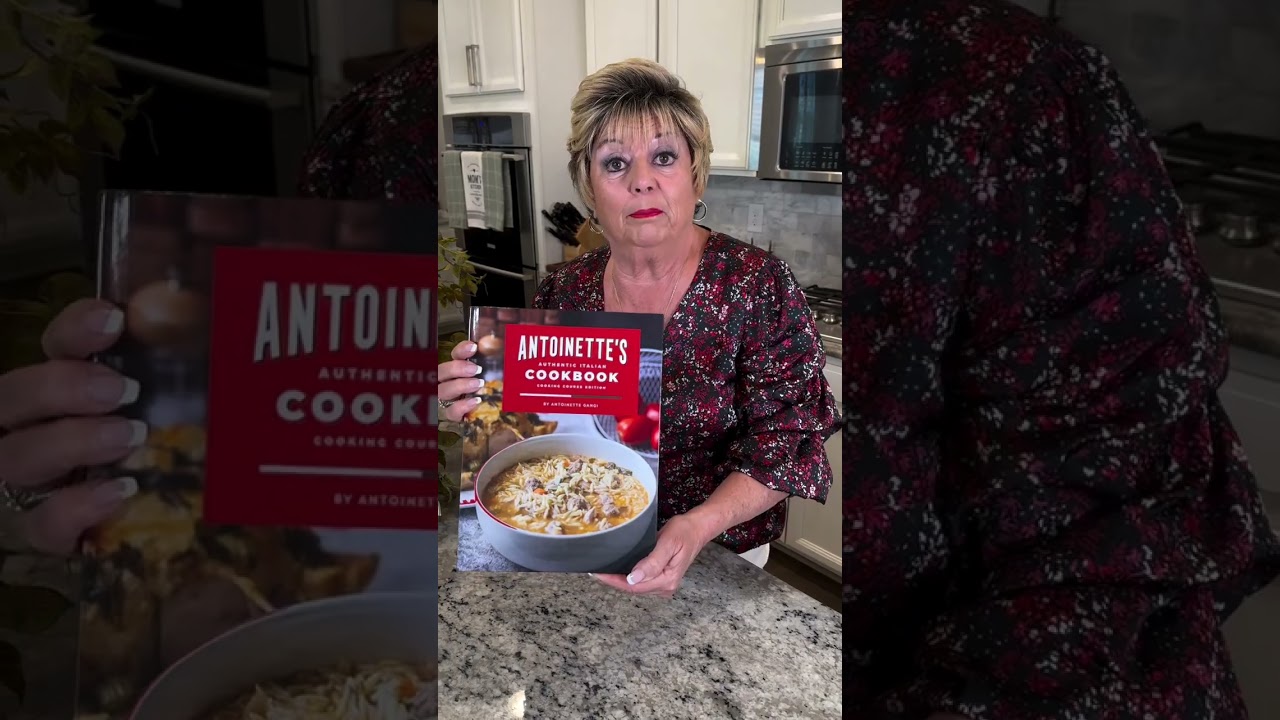 Cookbook now available on Amazon! Search Antoinette’s Italian Kitchen #cooking #recipe Cookbook now available on Amazon! Search Antoinette's Italian Kitchen #cooking #recipe