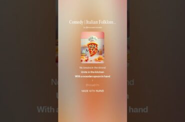 Italian Folklore | Respect the Recipes #music #song #italy #italia #ai #pizza #comedy #viral #fyp