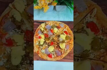 world's best thin and multilayer roti#roti pizza#cooking#shorts