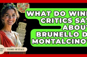 What Do Wine Critics Say About Brunello Di Montalcino? - Story Of Italy