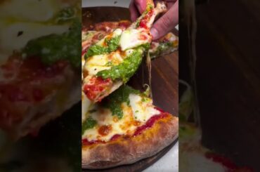 Delicious Creamy pizza || Most famous pizza of italy. #pizza #cooking #shorts #italy