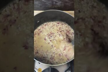 Lemony asparagus risotto #cooking #recipe #shorts