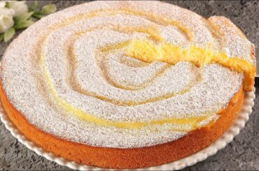 Famous lemon pie! Recipe from Italy! Delicate, melts in your mouth!