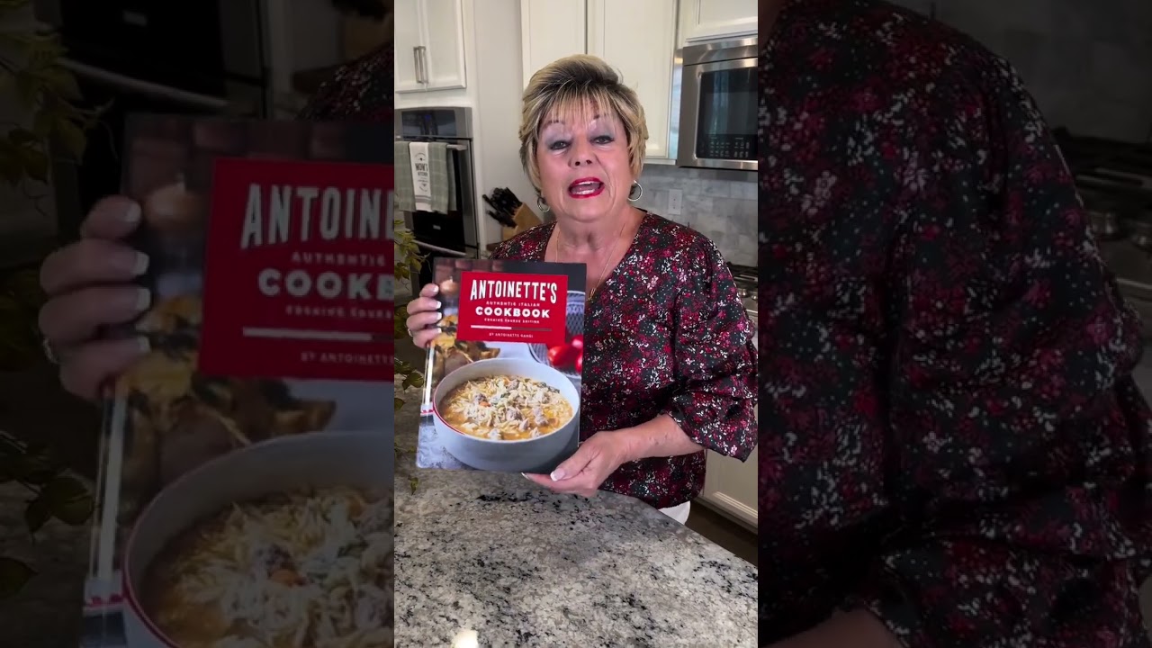 Cookbook now available on Amazon! Search Antoinette’s Italian Kitchen #cooking #recipe Cookbook now available on Amazon! Search Antoinette's Italian Kitchen #cooking #recipe