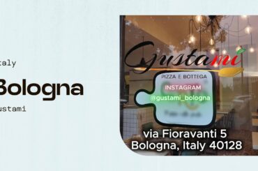 Gustami Traditional Pizza The Best in BOLOGNA #pizza #bologna #pizzalover #pizzarecipe #italy