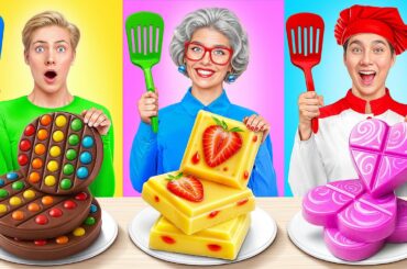Me vs Grandma Cooking Challenge | Kitchen Gadgets and Parenting Hacks by Multi DO Challenge