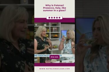 Why is Folonari Prosecco, Italy, like summer in a glass?