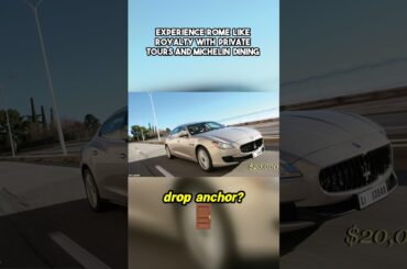 Experience Rome like royalty with private tours and Michelin dining #travel #rome #dining