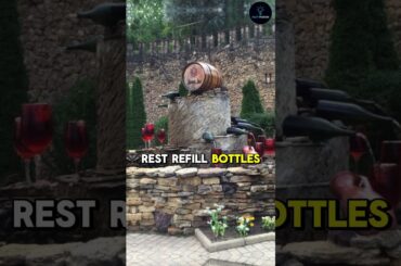 Italy’s Wine Fountain | Free Wine for Pilgrims 24/7 || #italy #wine #facts