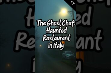 The Ghost Chef | Haunted Trattoria Restaurant in Italy #chowtale #foodie #restaurant #darkstory