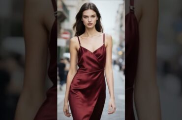 Italian Silk Elegance: A Summer Street Style #fashiontrends #beauty #parisstyle#milanstyle#ootdguide