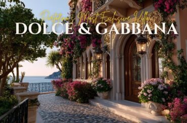 Portofino’s Most Exclusive Villa Inspired by Dolce & Gabbana’s Italian Romance