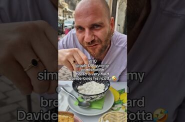 What we ate in #modica #sicily #italy #food #foodvlog #travel#streetfood #sicilyfood#ricotta#scaccia