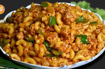 Best Tandoori Masala Macaroni Recipe,Pasta Recipe,Chicken Pasta Recipe by Samina Food Story