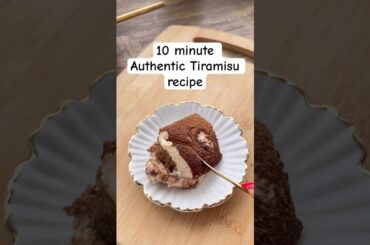 Best Authentic Italian Tiramisu recipe on YouTube #tiramisu #italianfood #italiandesserts #shorts