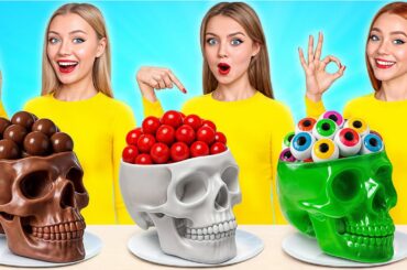 Gummy Food, Real Food vs Chocolate Food Challenge | Funny Food War by Multi DO Challenge