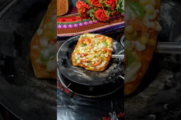 Cheese Stuffed Roti Pizza #rotipizza #pizza #recipe #anikeshorts #shorts