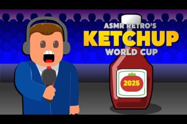 ASMR - WORLD CUP OF KETCHUP 2025 - Whispers & Eating Sounds