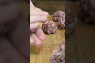 Authentic Italian Meatballs Recipe | Polpette della Nonna in Tomato Sauce