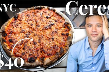 Eating at Ceres. The Most Hyped Up Pizza in NYC. Is It Worth $40?