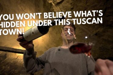 The Cathedral of Wine under the city of Montepulciano.