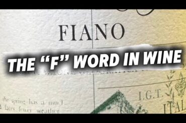 FIANO, The Next Trendy Wine