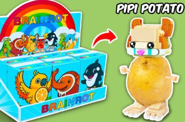 How to DIY Italian Brainrot in LEGO with Food Theme | AM Bricks Galaxy