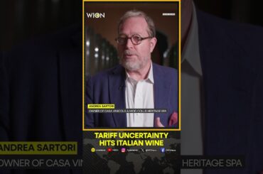 Italian Wine Producers Warn of Domino Effect from Tariff Uncertainity | WION Shorts