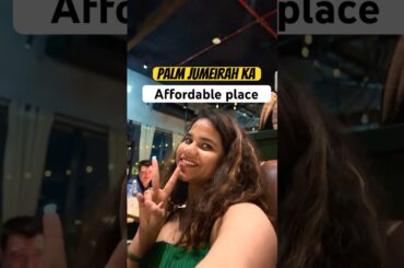 Cheap Eats at Palm Jumeirah? YES! | Budget-Friendly Italian Dining at Palm Jumeirah #palmjumeirah