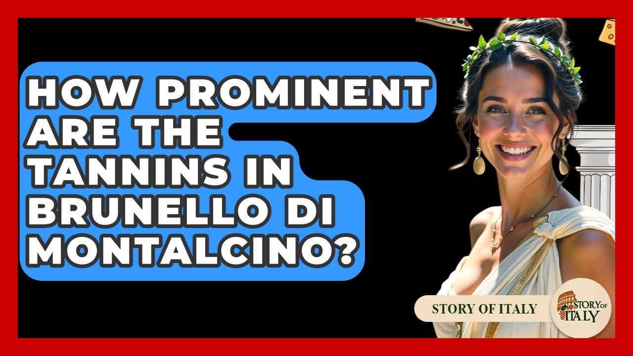 How Prominent Are The Tannins In Brunello Di Montalcino? – Story Of Italy How Prominent Are The Tannins In Brunello Di Montalcino? - Story Of Italy
