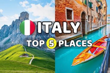 5 Amazing Places To Visit in ITALY - 4K Travel Video