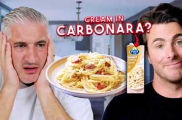 Vincenzo's SHOCKING Reaction: They Got Carbonara History ALL WRONG!