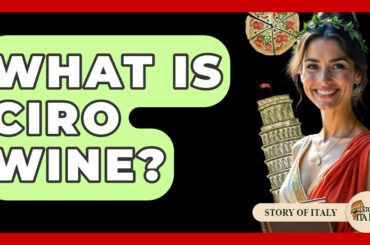 What Is Ciro Wine? - Story Of Italy