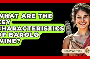 What Are The Key Characteristics Of Barolo Wine? - Story Of Italy