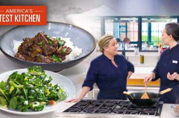 Chinese Stir-Fried Beef, Celery Salad, Cabbage and Colanders | Full Episode | America's Test Kitchen