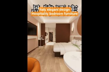 Italy style design Hospitality Bedroom Furniture and Wine counter Cabinet #hospitalityfurniture