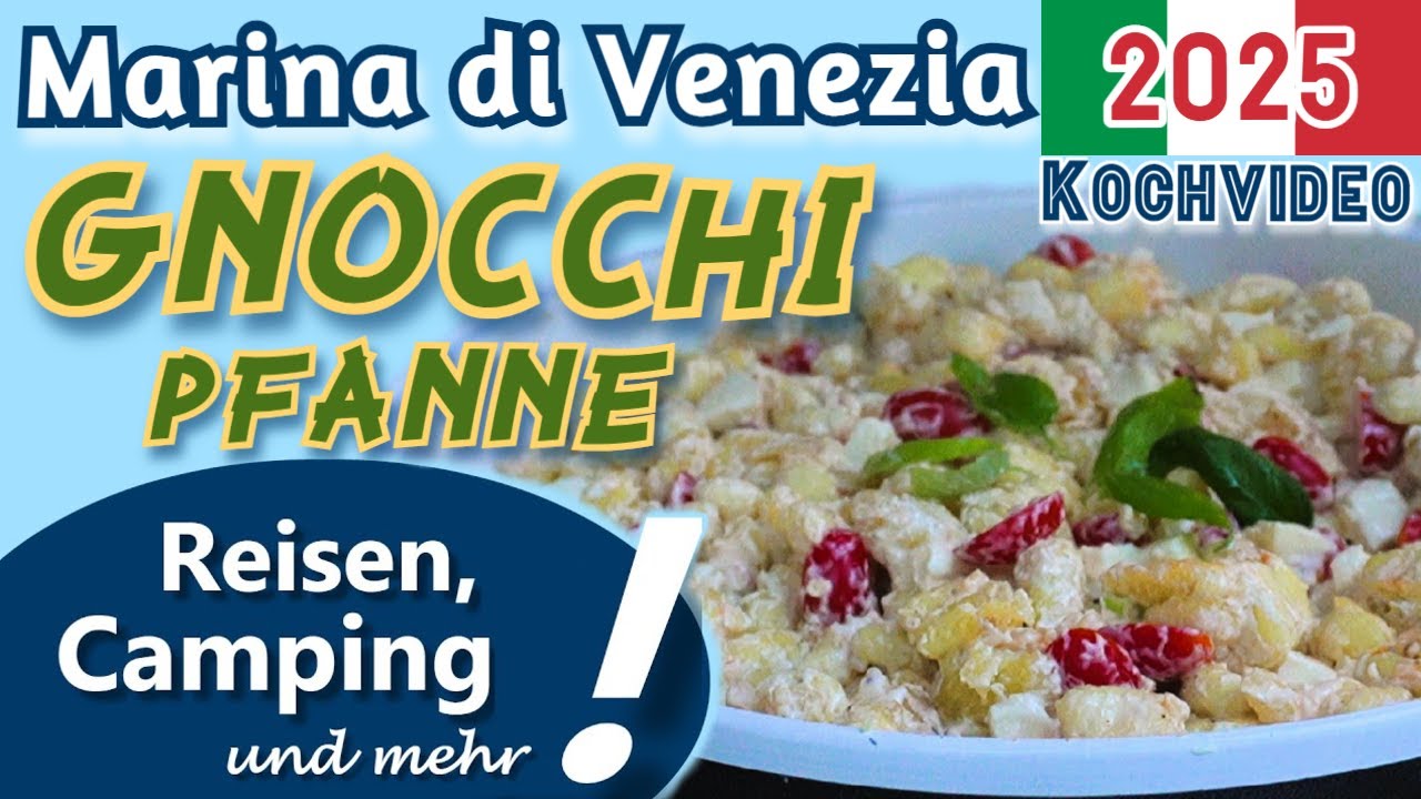 Anja kocht… GNOCCHI Pfanne | Marina di Venezia | ReiseVLOG Italien Anja kocht... GNOCCHI Pfanne | Marina di Venezia | ReiseVLOG Italien